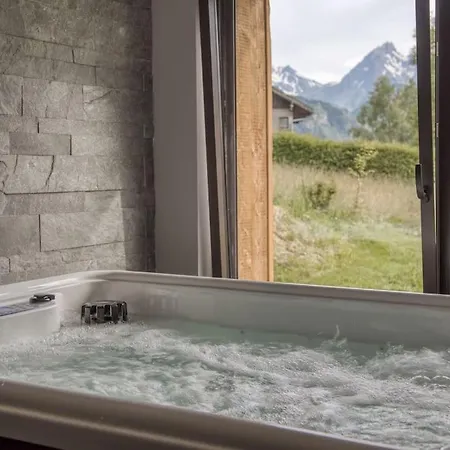 Mitoyen - Jacuzzi - Cousinade I * Les Contamines-Montjoie